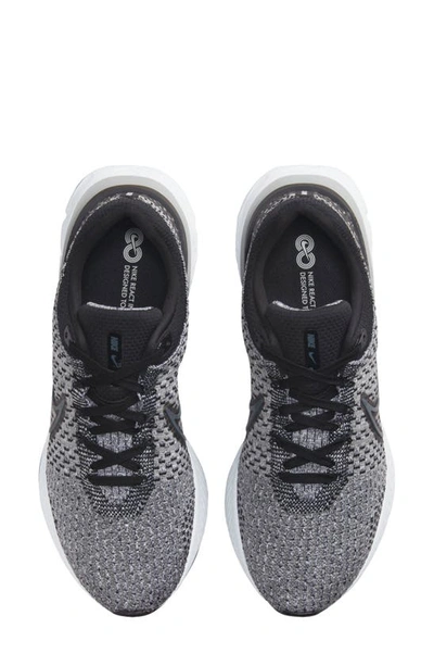 Shop Nike React Infinity Run Flyknit 3 Running Shoe In Black/ Smoke Grey/ White