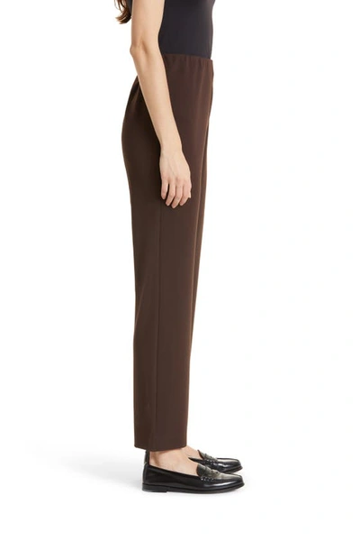 Shop Masai Copenhagen Paige Straight Leg Trousers In Coffee Bean