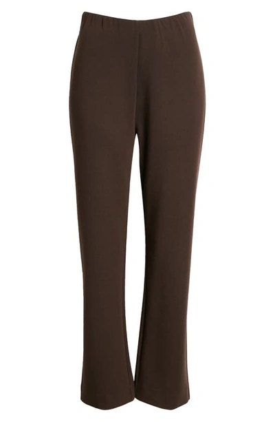 Masai Copenhagen Paige Straight Leg Trousers In Coffee Bean