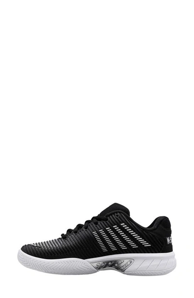 K-swiss Hypercourt Express 2 Tennis Shoe In Black/white/silver