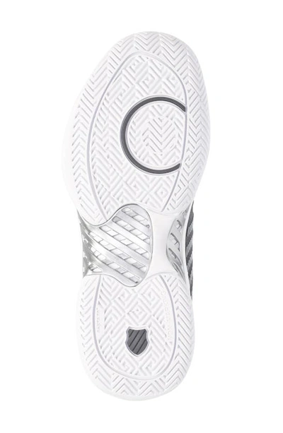 K-swiss Hypercourt Express 2 Tennis Shoe In Black/white/silver