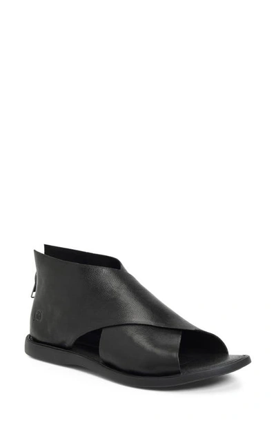 Shop Brn Iwa Sandal In Black Leather