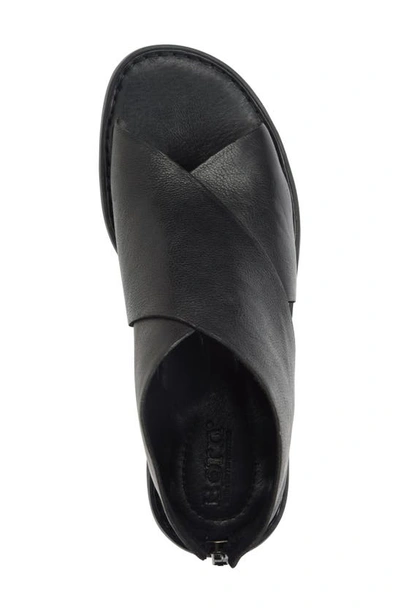 Shop Brn Iwa Sandal In Black Leather
