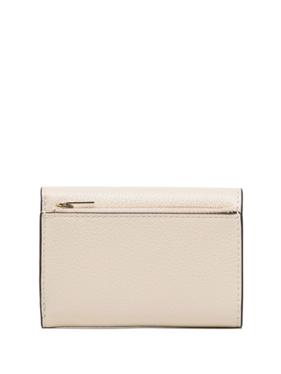 Mulberry Continental Trifold Wallet In Neutrals