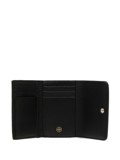 Shop Mulberry Continental Trifold Wallet In Neutrals
