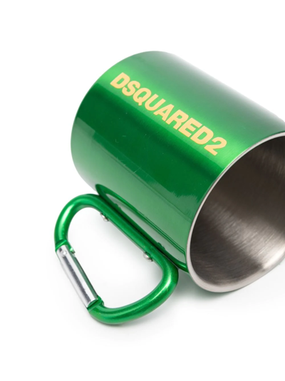 Dsquared2 D-ring Handle Mug In Green