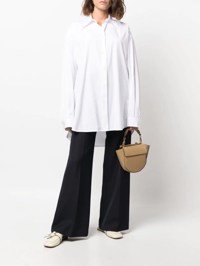 Wandler Medium Hortensia Shoulder Bag In Neutrals
