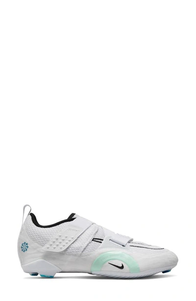 Shop Nike Next Nature Superrep Cycle 2 Sneaker In White/ Black/ Mint