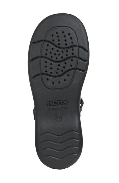 Shop Geox Naimara T-strap Shoe In Black