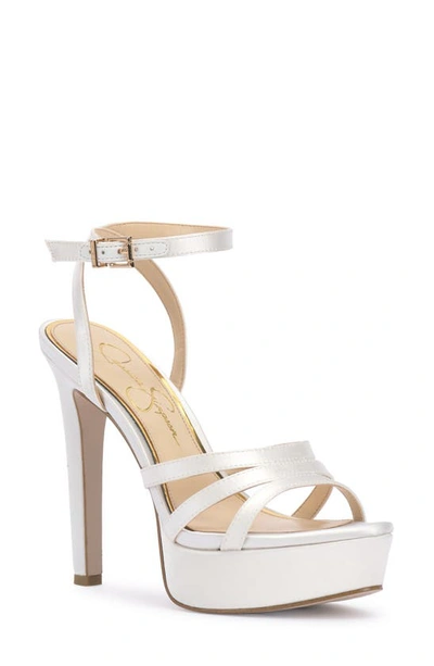 Shop Jessica Simpson Balina Platform Sandal In White