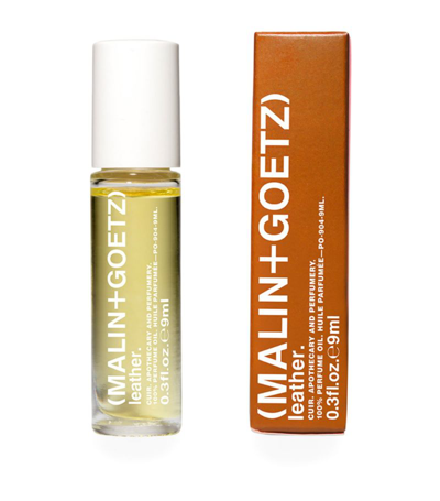 Shop Malin + Goetz Leather Perfume Oil (9ml) In Multi
