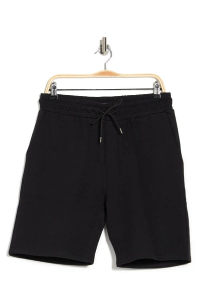 Shop Slate & Stone Jersey Cotton Lounge Shorts In Black
