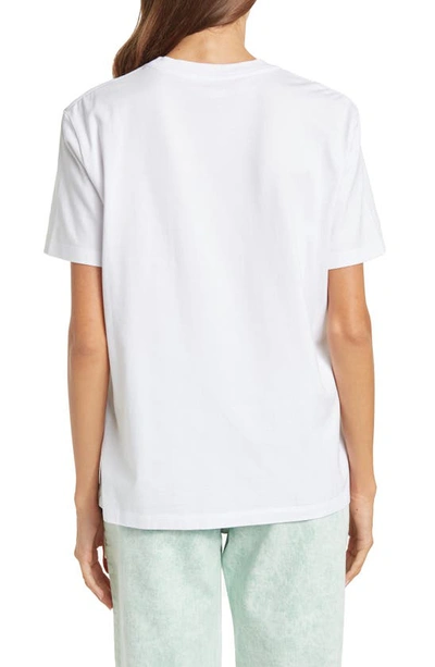 Shop Stella Mccartney We Are The Weather Graphic Tee In White