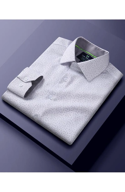 Tom Baine Performance Slim Fit Dress Shirt In White