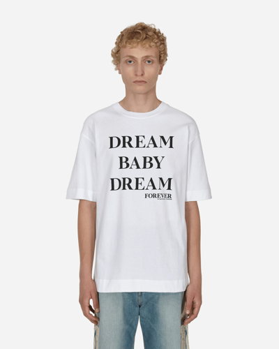 Shop Dries Van Noten Printed Boxy T-shirt In White