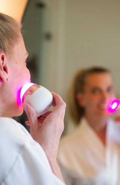 Revive Light Therapy Lux Soniqué Mini Led Sonic Cleansing Device System In White