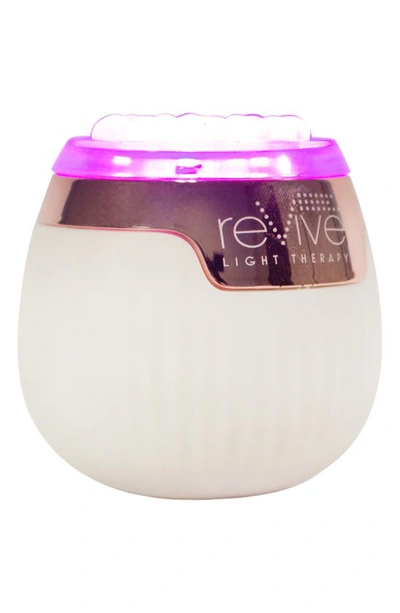 Revive Light Therapy Lux Soniqué Mini Led Sonic Cleansing Device System In White