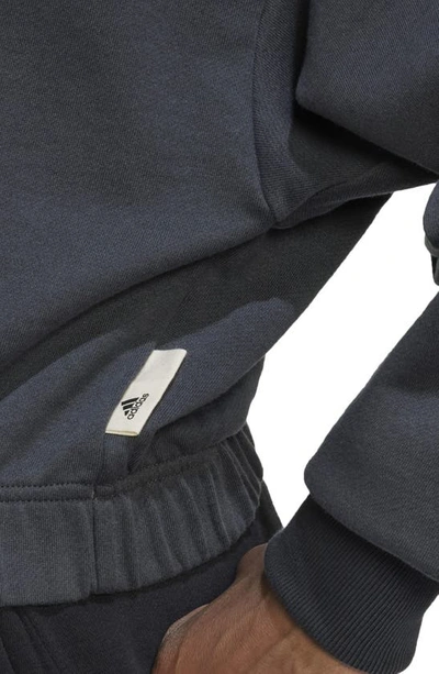 Shop Adidas Originals Organic Cotton Blend Hoodie In Carbon