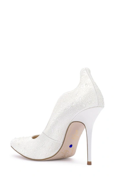 Jessica Simpson Women's Wayva Bridal Pumps In White