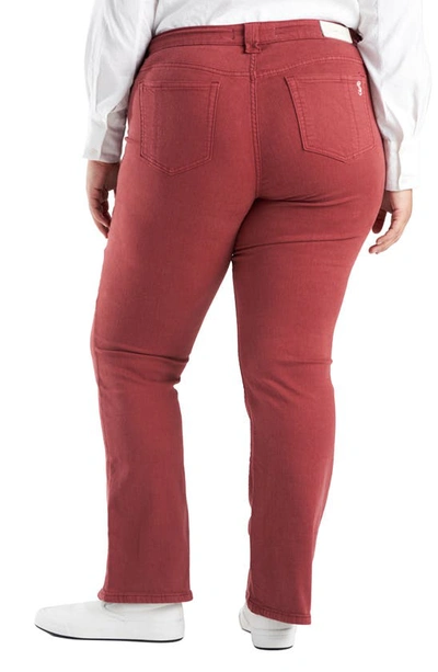 Slink Jeans High Waist Bootcut Jeans In Mavis