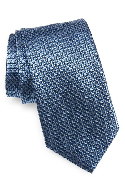 Shop Nordstrom Solid Silk Tie In Light Blue