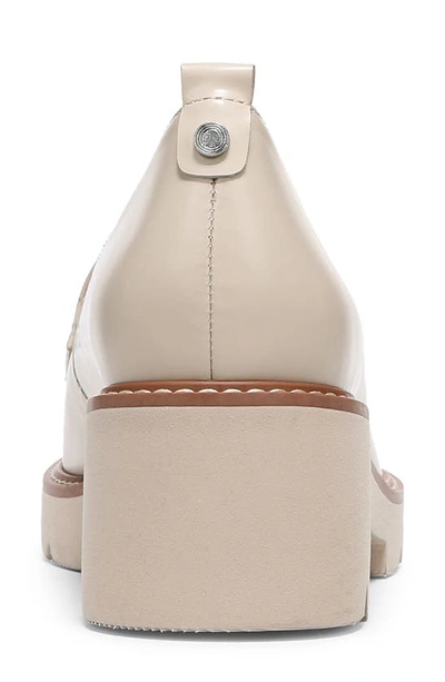 Shop Naturalizer Darry Leather Loafer In Porcelain Beige Leather