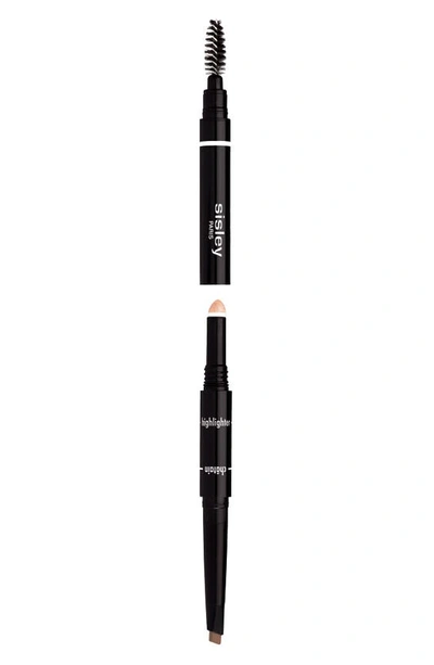 Sisley Paris Phyto-sourcils Design 3-in-1 Eyebrow Pencil In 2 Chatain