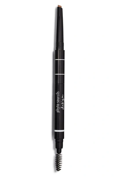 Shop Sisley Paris Phyto-sourcils Design 3-in-1 Eyebrow Pencil In 1 Cappucino