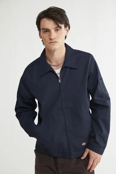 Shop Dickies Eisenhower Unlined Gas Jacket In Navy, Men's At Urban Outfitters