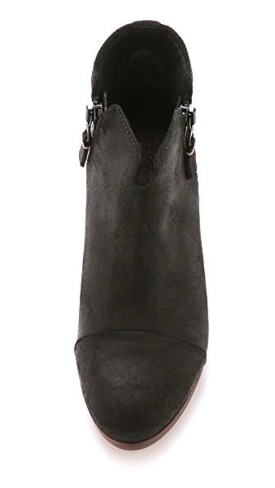 Shop Rag & Bone Margot Suede Booties In Black