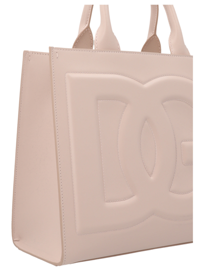 Shop Dolce & Gabbana Logo Handbag In Pink