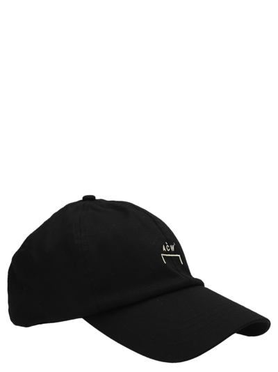 Shop A-cold-wall* Logo Embroidery Cap In Black