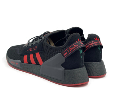 Pre-owned Adidas Originals Adidas Nmd R1 V2 Rose Men Casual Running Shoe  Black Red Athletic Trainer Sneaker | ModeSens