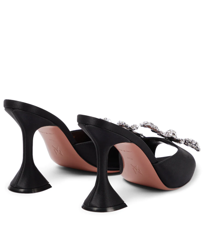 注目 新品未使用 完売品Tweed Crystal Mules ハイヒール/パンプス