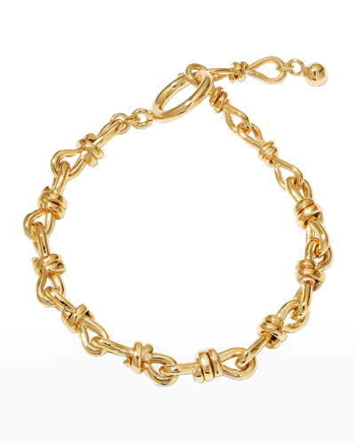 Shop Soko Miji Link Bracelet In Gold