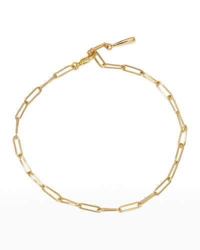 Shop Soko Mini Ellipse Bracelet In Gold