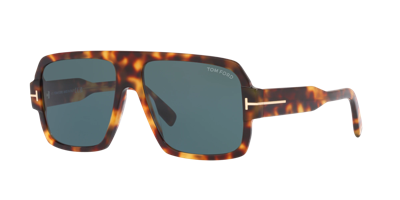 Shop Tom Ford Man Sunglasses Ft0933 In Blue