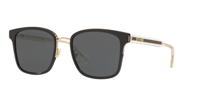 Shop Gucci Man Sunglass Gg0563skn In Clear