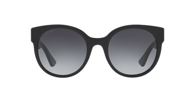 Shop Gucci Woman Sunglasses Gg0035sn In Black