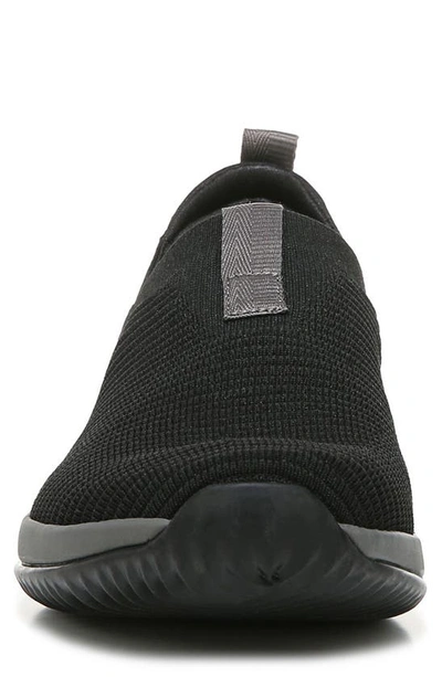 Ryka Echo Knit Slip-on Sneaker In Black