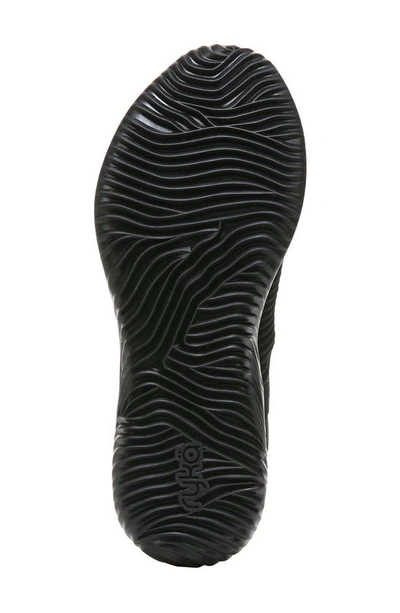 Ryka Echo Knit Slip-on Sneaker In Black