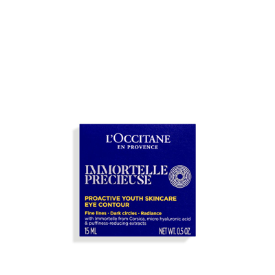 Shop L'occitane - Immortelle Precious Eye Contour 0.52 Fl oz