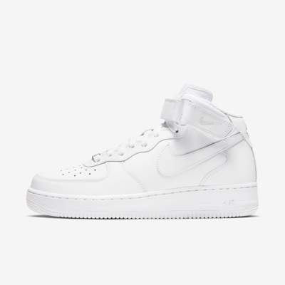 Shop Nike Women's Air Force 1 '07 Mid Shoes In White