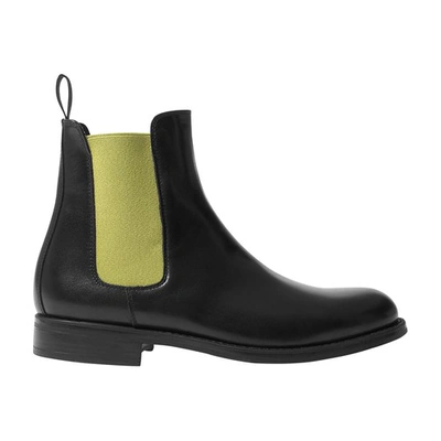 Shop Scarosso Claudia Boots In Green Calf