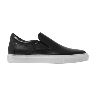 Shop Scarosso Filippo Sneakers In Black Calf