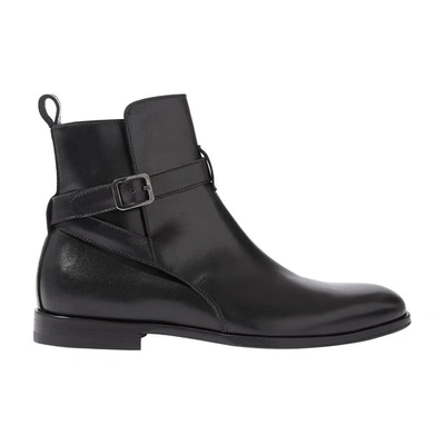 Shop Scarosso Lara Boots In Black Calf