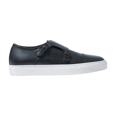 Shop Scarosso Fabio Sneakers In Blue Calf