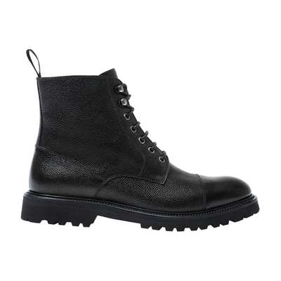 Shop Scarosso Jackie Boots In Black Calf