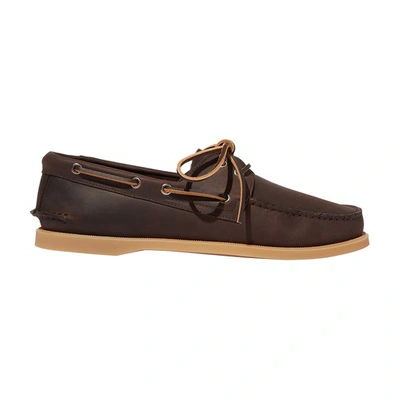 Shop Scarosso Jude Loafers In Brown Nubuck
