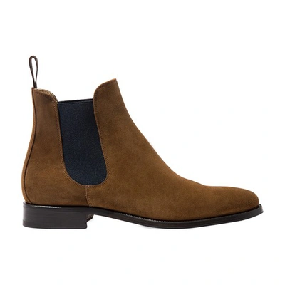 Scarosso Boots Giancarlo In Tobacco Suede